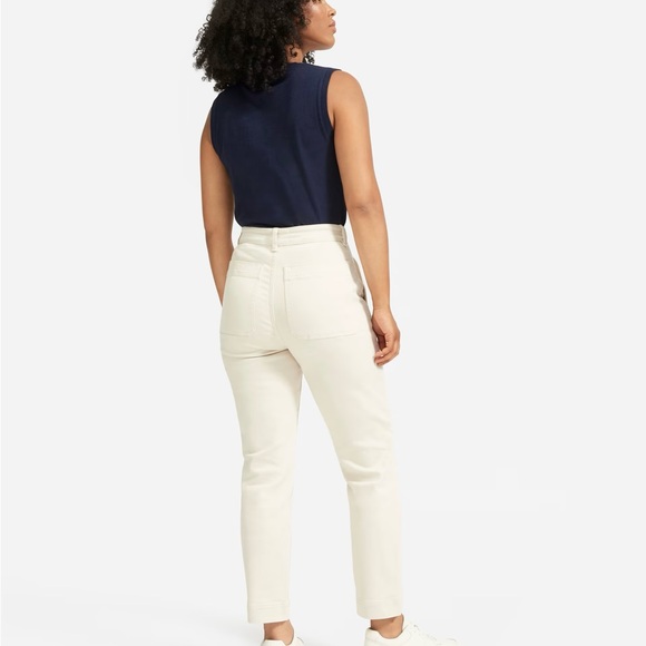 Everlane The Slim Leg Crop Pant - Picture 2 of 12